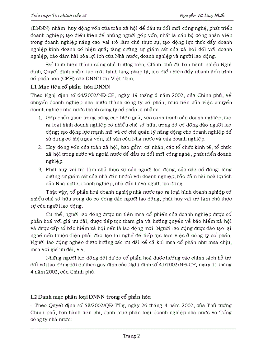 image for page Đánh giá thực trạng công tác cổ phần hóa doanh nghiệp nhà nước và các giải pháp nâng cao hiệu quả công tác cổ phần hóa doanh nghiệp nhà nước