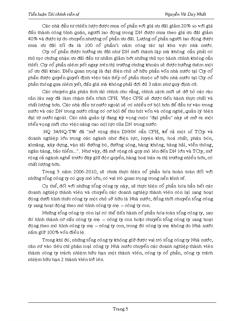 image for page Đánh giá thực trạng công tác cổ phần hóa doanh nghiệp nhà nước và các giải pháp nâng cao hiệu quả công tác cổ phần hóa doanh nghiệp nhà nước