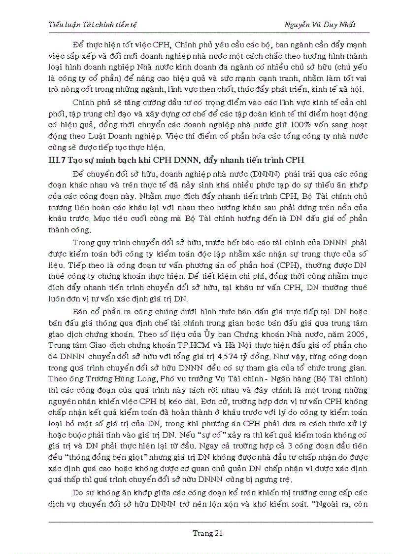 image for page Đánh giá thực trạng công tác cổ phần hóa doanh nghiệp nhà nước và các giải pháp nâng cao hiệu quả công tác cổ phần hóa doanh nghiệp nhà nước