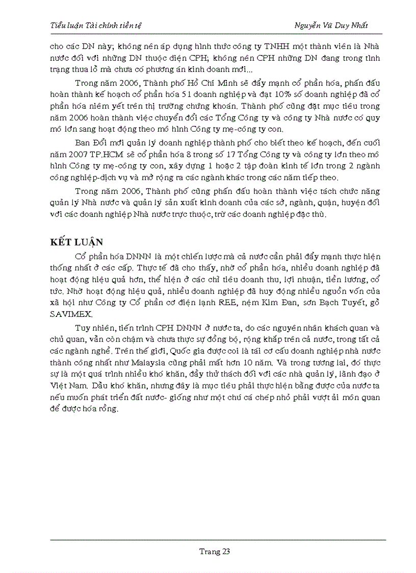 image for page Đánh giá thực trạng công tác cổ phần hóa doanh nghiệp nhà nước và các giải pháp nâng cao hiệu quả công tác cổ phần hóa doanh nghiệp nhà nước