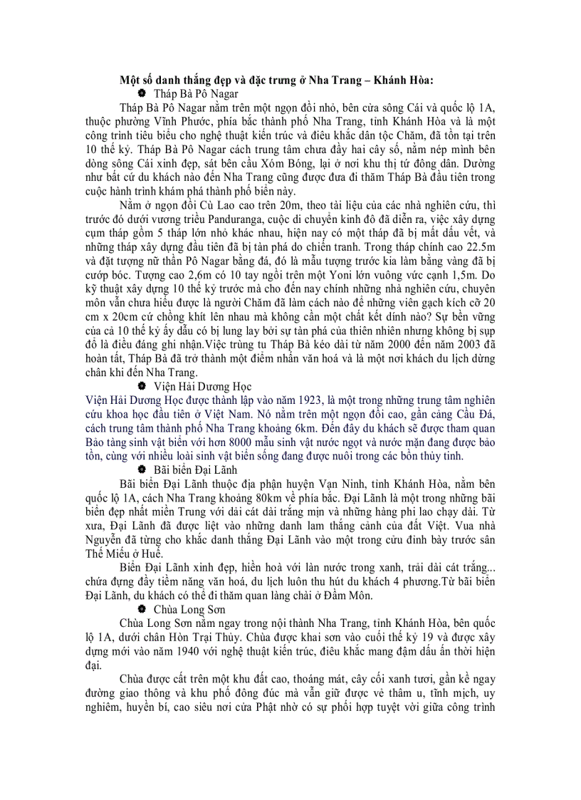 image for page Giải pháp phát triển du lịch MICE tại Nha Trang