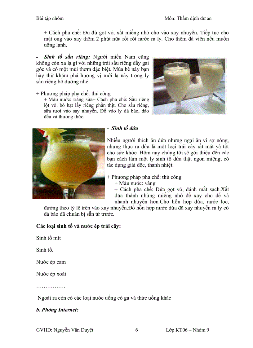 image for page Lập dự án kinh doanh quán cafe internet Net Club