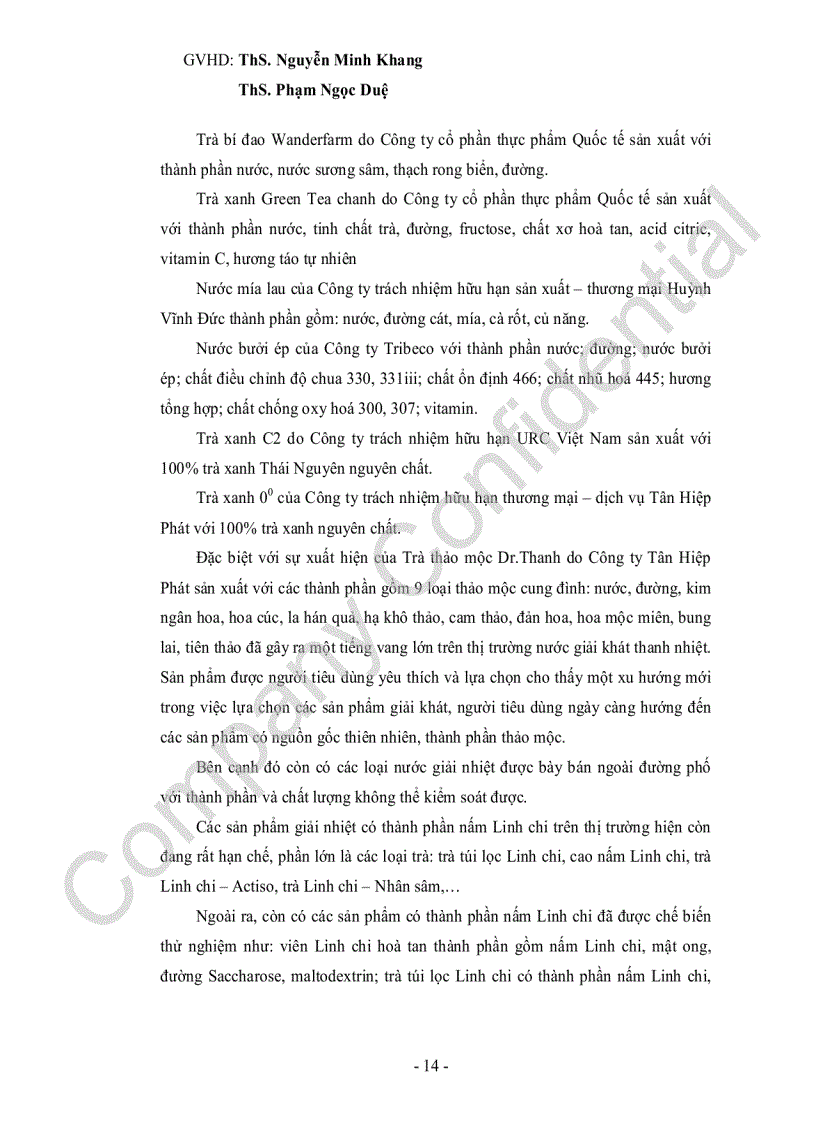 image for page Lập kế hoạch sản xuất và kinh doanh Nước Linh Chi đóng chai tại Việt Nam