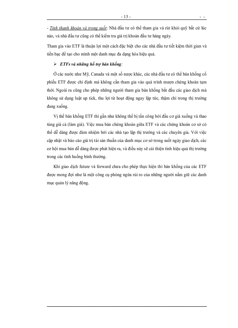 image for page Bán khống chứng khoán và ứng dụng cho thị trường chứng khoán Việt Nam