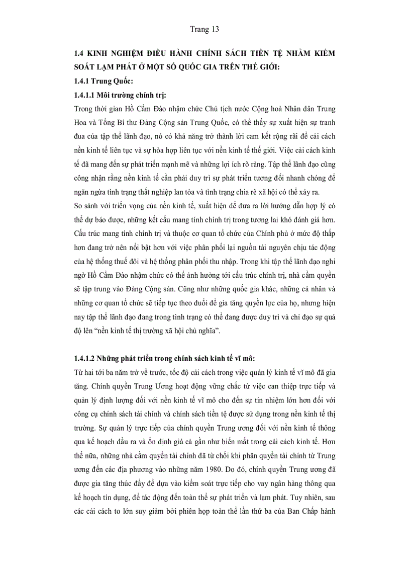 image for page Kiểm soát lạm phát tại Việt Nam thông qua chính sách tiền tệ