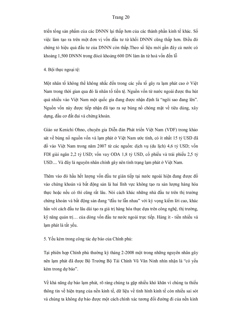 image for page Kiểm soát lạm phát tại Việt Nam thông qua chính sách tiền tệ