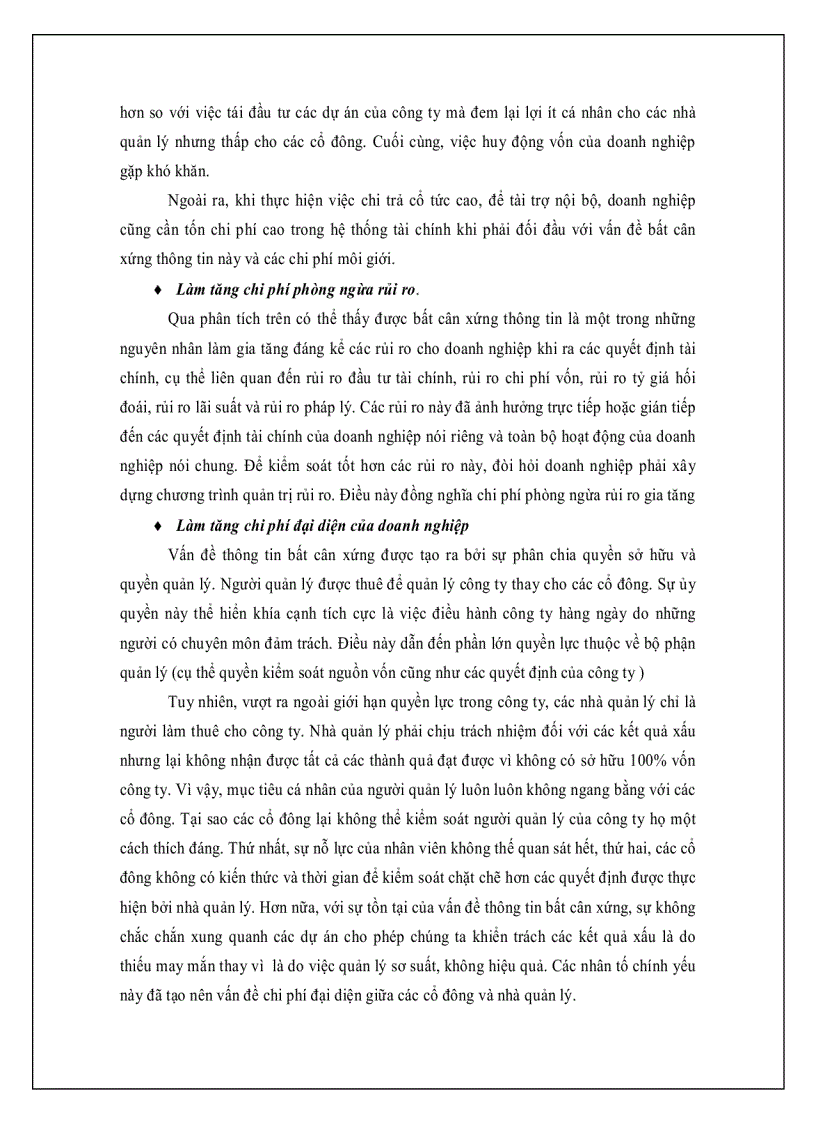 image for page Bất cân xứng thông tin trên TTCK Việt Nam