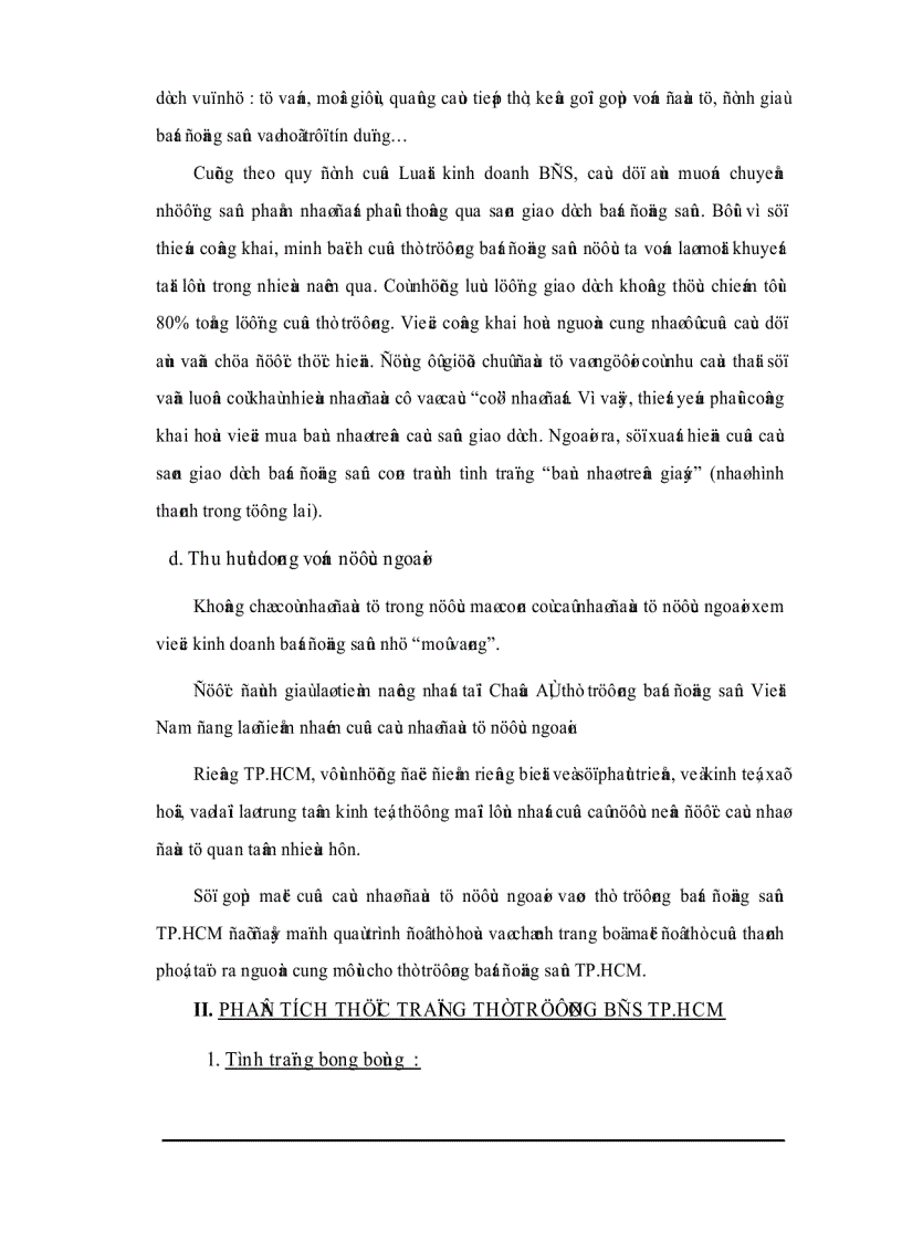 image for page Phân tích thị trường bất động sản Tp HCM liên hệ với thị trường Mỹ