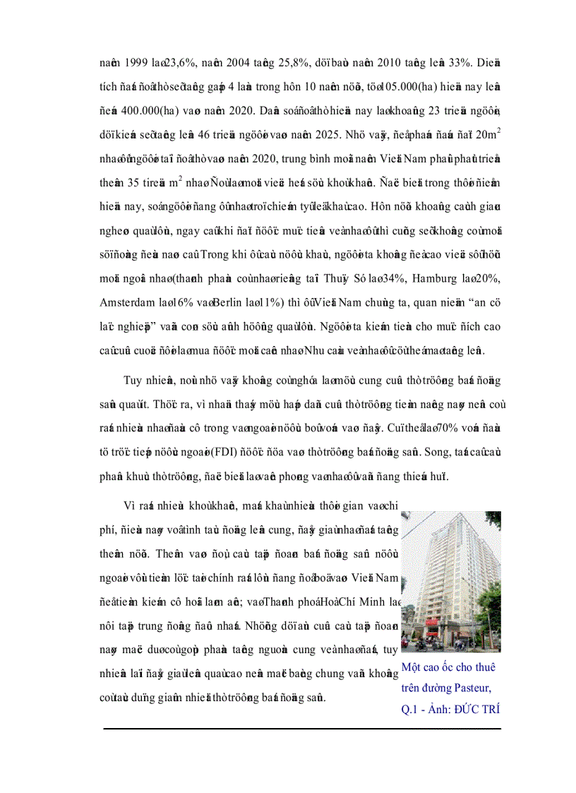 image for page Phân tích thị trường bất động sản Tp HCM liên hệ với thị trường Mỹ