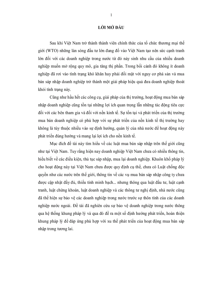 image for page Khung pháp lý về hoạt động mua bán sát nhập doanh nghiệp ở Việt Nam