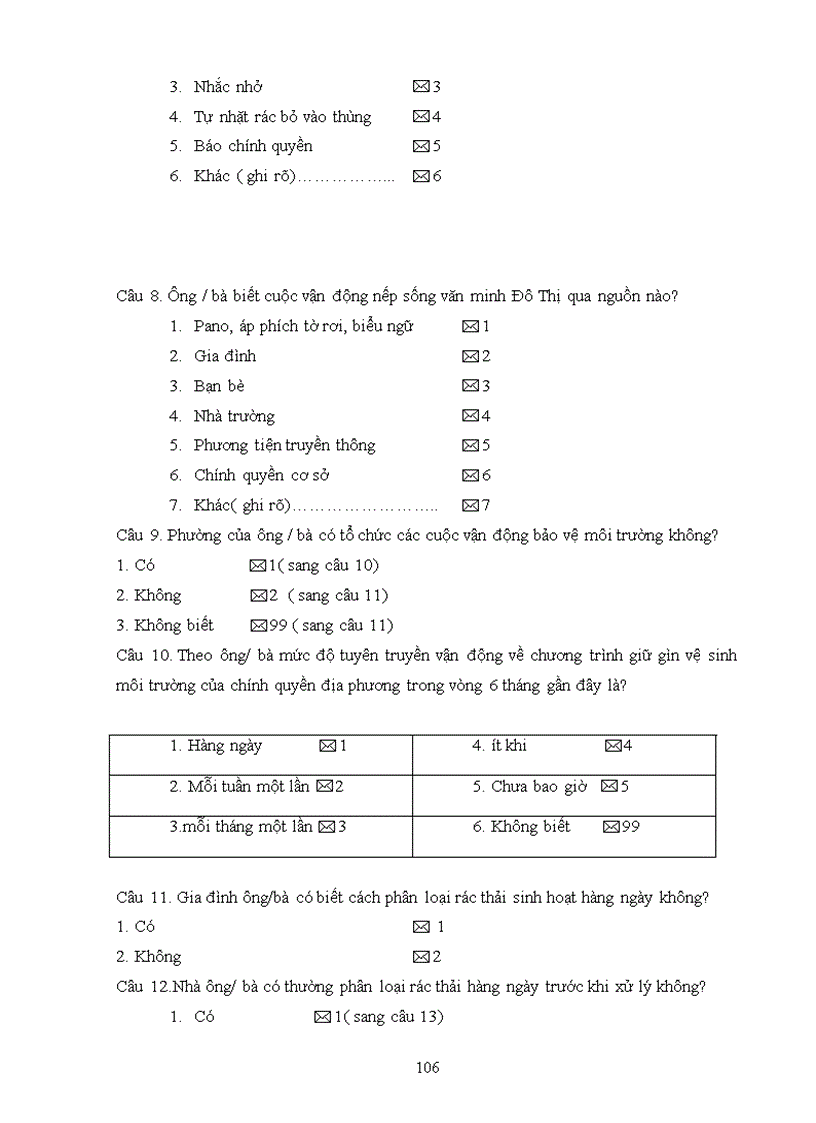 image for page Tìm hiểu về nhận thức thái độ và hành vi của người dân về ô nhiễm môi trường trong việc phân loại thu gom và xử lý rác thải sinh hoạt