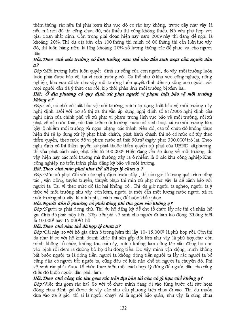 image for page Tìm hiểu về nhận thức thái độ và hành vi của người dân về ô nhiễm môi trường trong việc phân loại thu gom và xử lý rác thải sinh hoạt