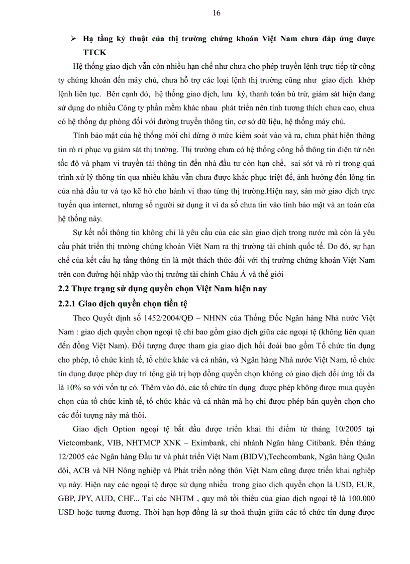 image for page Xây dựng chiến lược quyền chọn trong hoạt động đầu tư trên thị trường chứng khoán Việt Nam