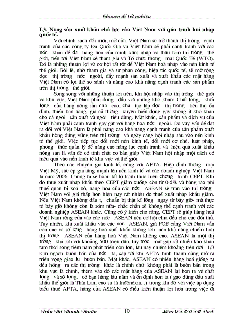 image for page Biện pháp thúc đẩy xuất khẩu các mặt hàng nông sản chủ lực của Việt Nam