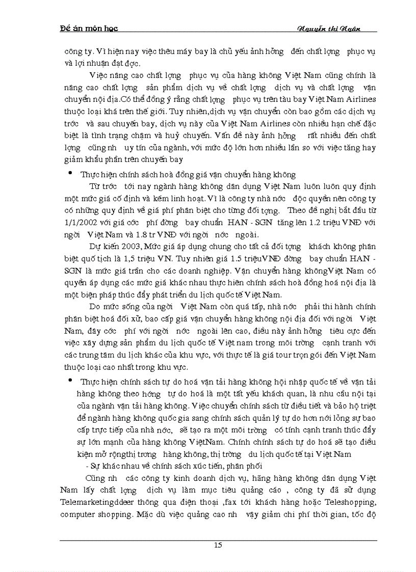 image for page Các giải pháp hạn chế vệc chậm huỷ chuyến bay nhằm nâng cao chất l ợng phục vụ hành khách của hàng không quốc gia Việt Nam Airlines