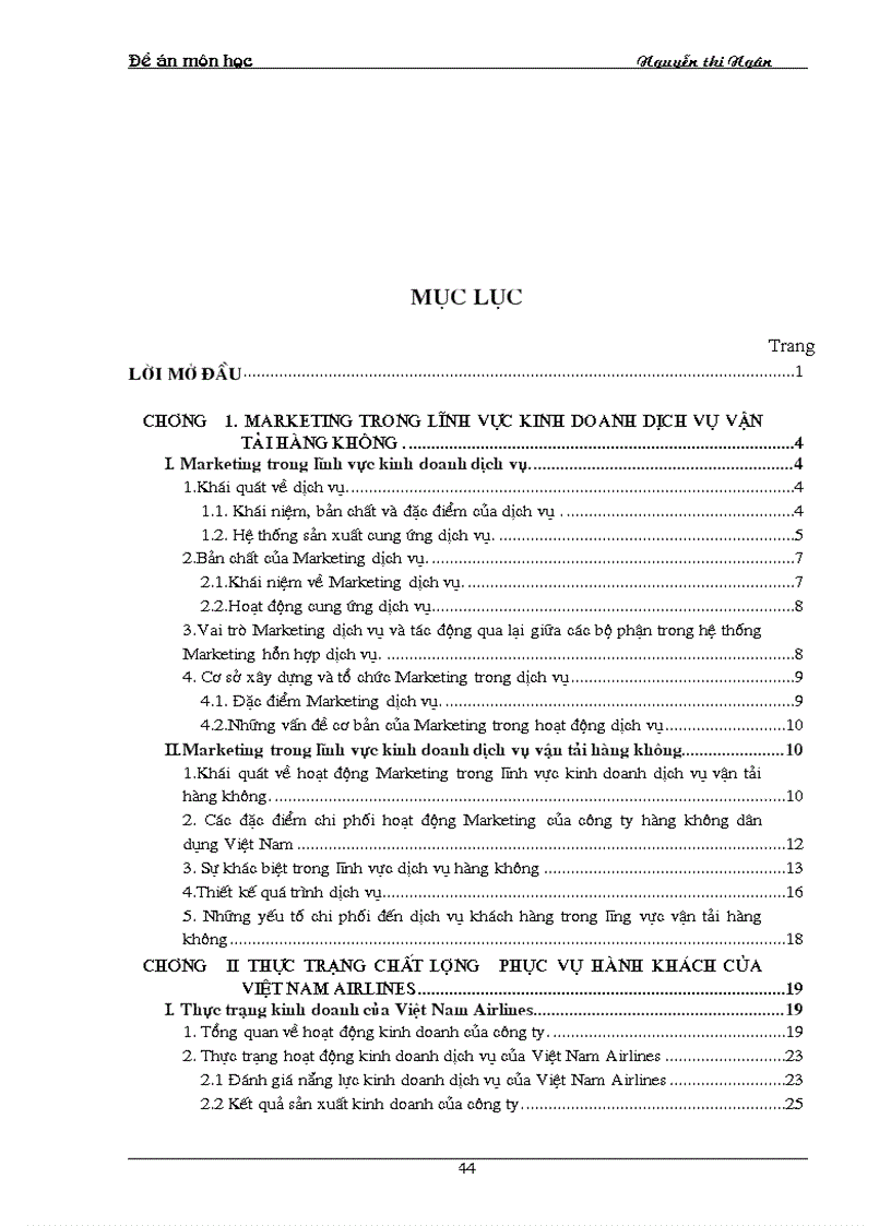image for page Các giải pháp hạn chế vệc chậm huỷ chuyến bay nhằm nâng cao chất l ợng phục vụ hành khách của hàng không quốc gia Việt Nam Airlines