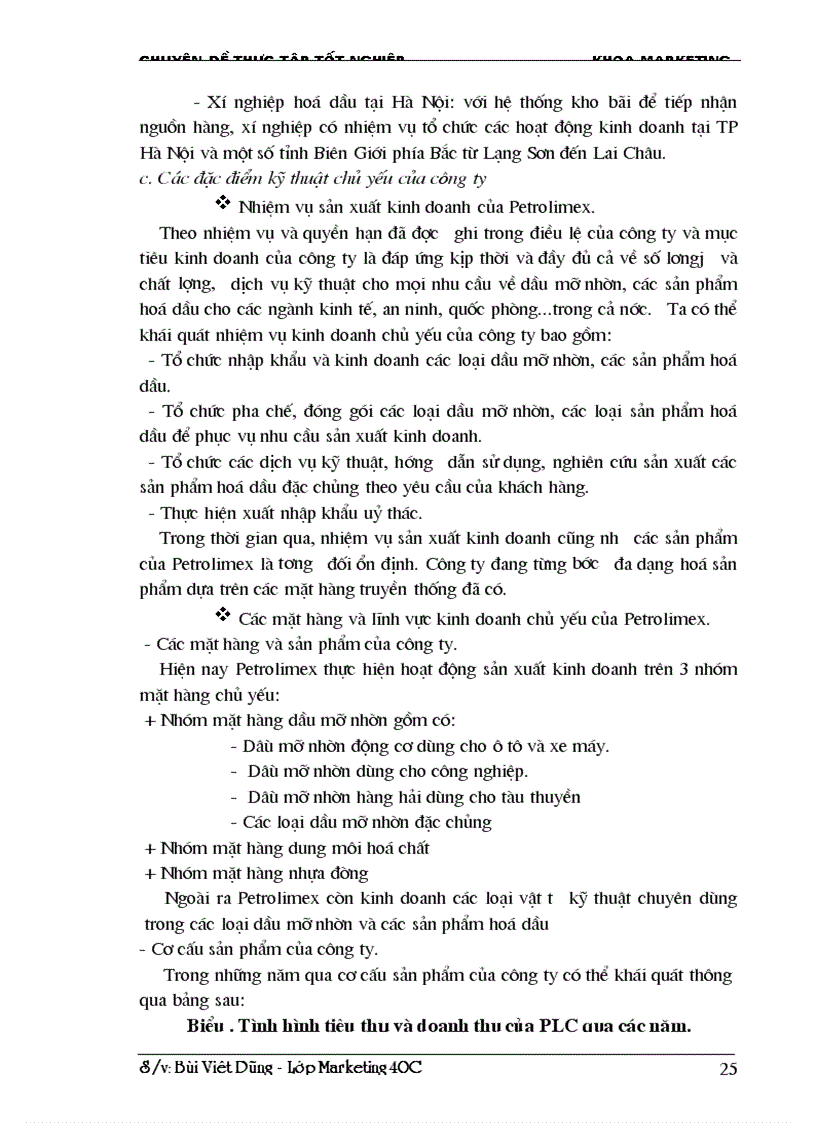 image for page Marketing Mix trong kinh doanh dầu lon ở Công ty hoá dầu Petrolimex PLC