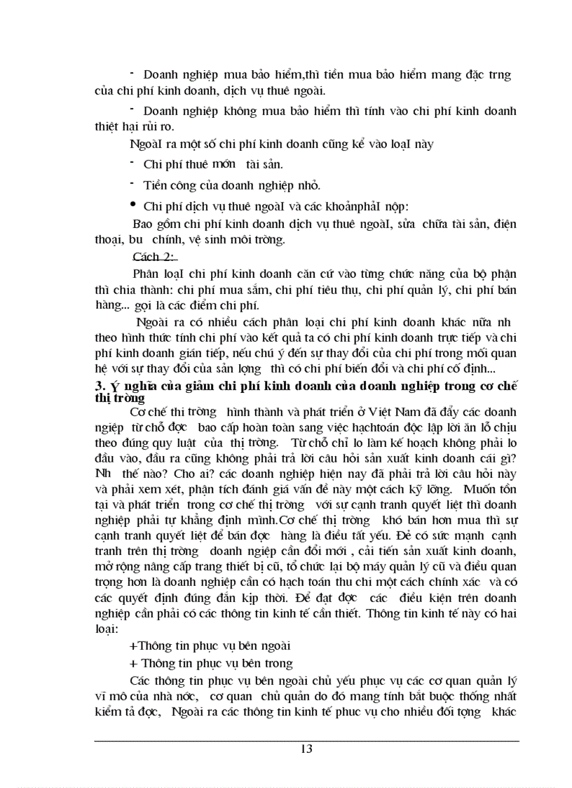 image for page Biện pháp giảm chi phí kinh doanh ở công ty Đầu Tư Xây lắp Th ơng Mại