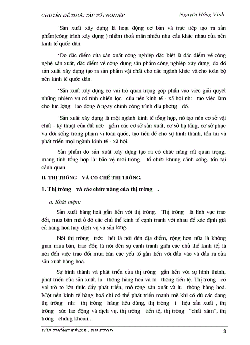 image for page Xác định các chỉ tiêu giá tri sản xuất chi phí trung gian và giá trị tăng thêm trong nền kinh tế thị tr ường của n ớc ta hiện nay
