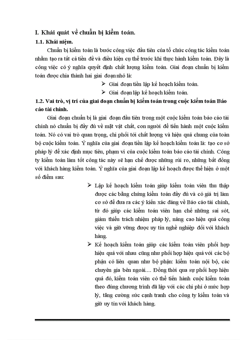 image for page Trình tự chuẩn bị kiểm toán