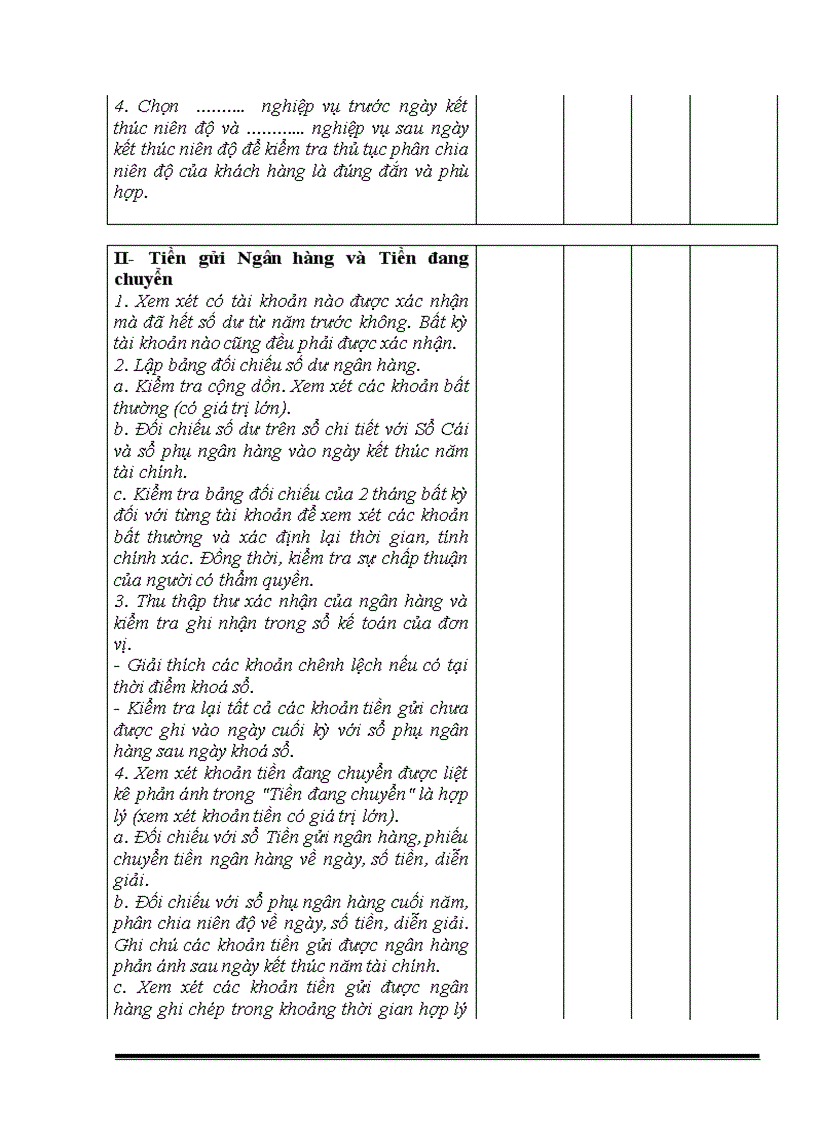 image for page Trình tự chuẩn bị kiểm toán