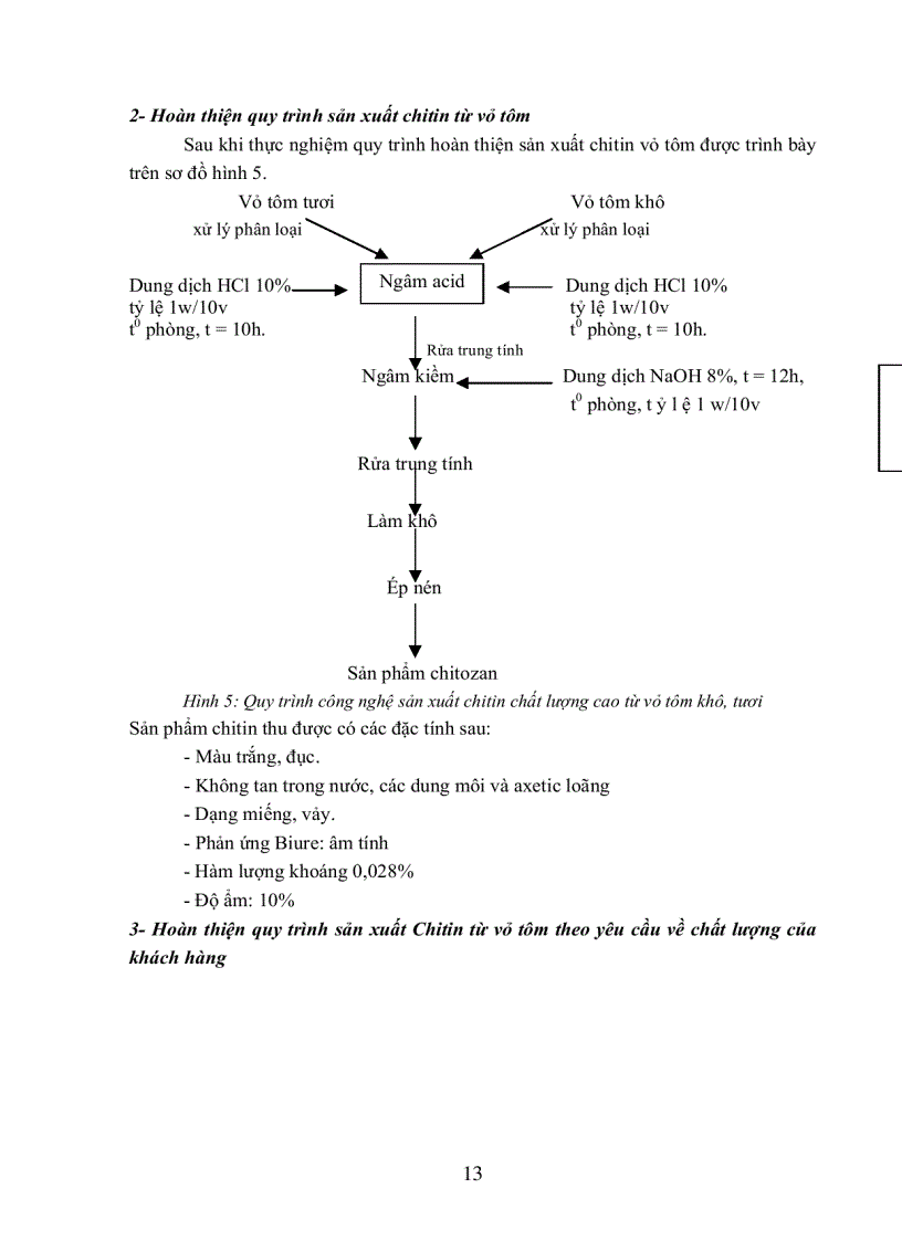 image for page Sản xuất Chitin Chitozan từ phế liệu chế biến thủy sản vỏ tôm vỏ ghẹ