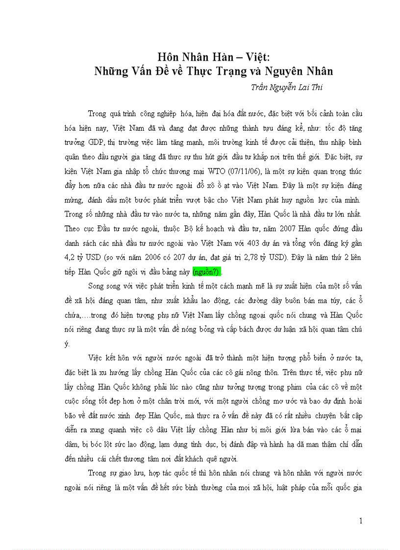 image for page Hôn Nhân Hàn Việt Những Vấn Đề về Thực Trạng và Nguyên Nhân