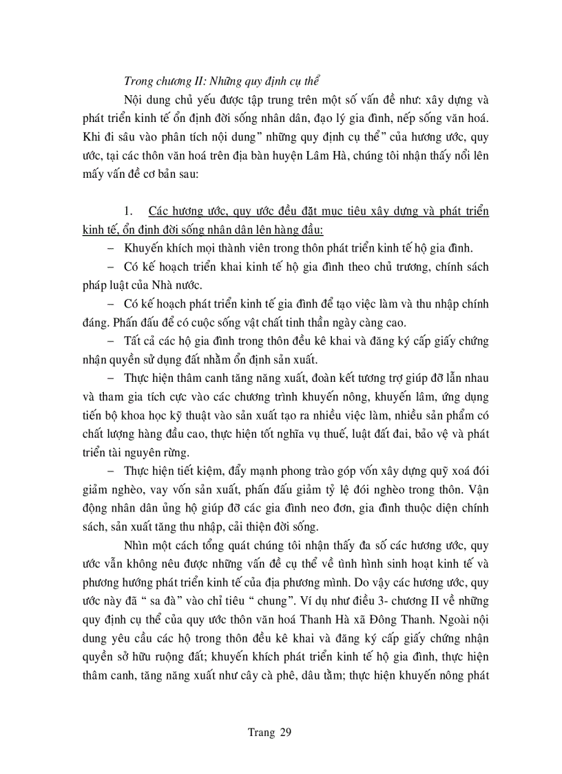 image for page Đánh giá quy trình soạn thảo nội dung và tổ chức thực hiện hương ước quy ước mới trong thôn văn hóa ở huyện Lâm Hà Lâm Đồng