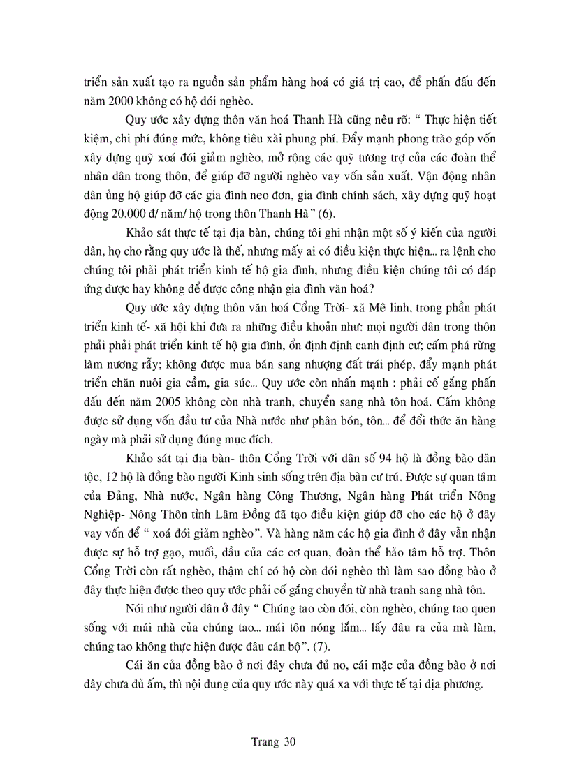 image for page Đánh giá quy trình soạn thảo nội dung và tổ chức thực hiện hương ước quy ước mới trong thôn văn hóa ở huyện Lâm Hà Lâm Đồng