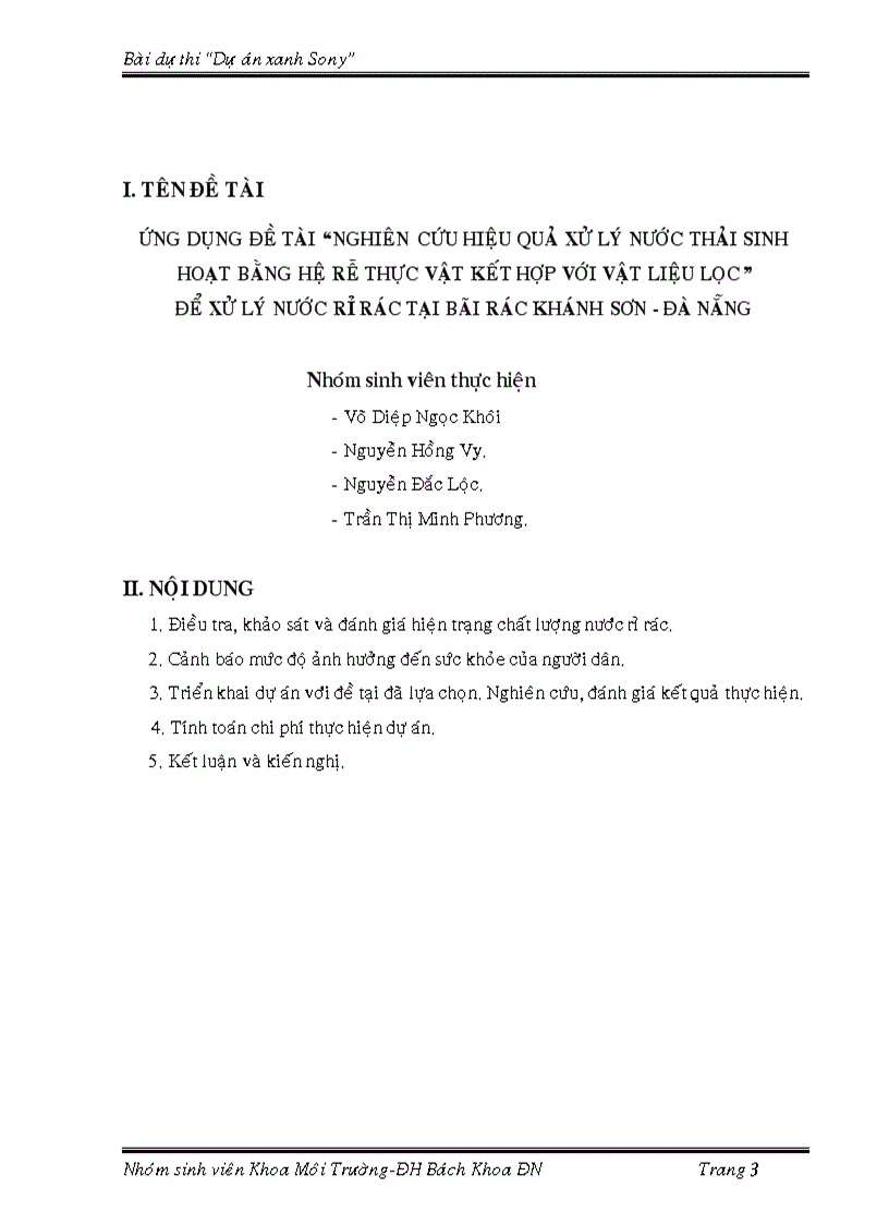 image for page Nghiên cứu hiệu quả xử lý nước thải sinh hoạt bằng hệ rễ thực vật kết hợp vật liệu lọc