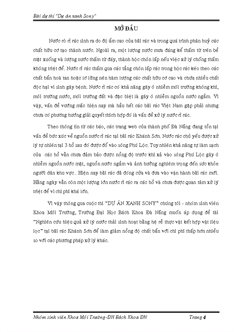 image for page Nghiên cứu hiệu quả xử lý nước thải sinh hoạt bằng hệ rễ thực vật kết hợp vật liệu lọc