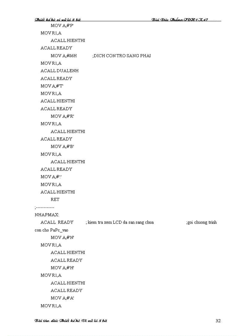 image for page Thiết kế hệ vi xử lý 8 bit