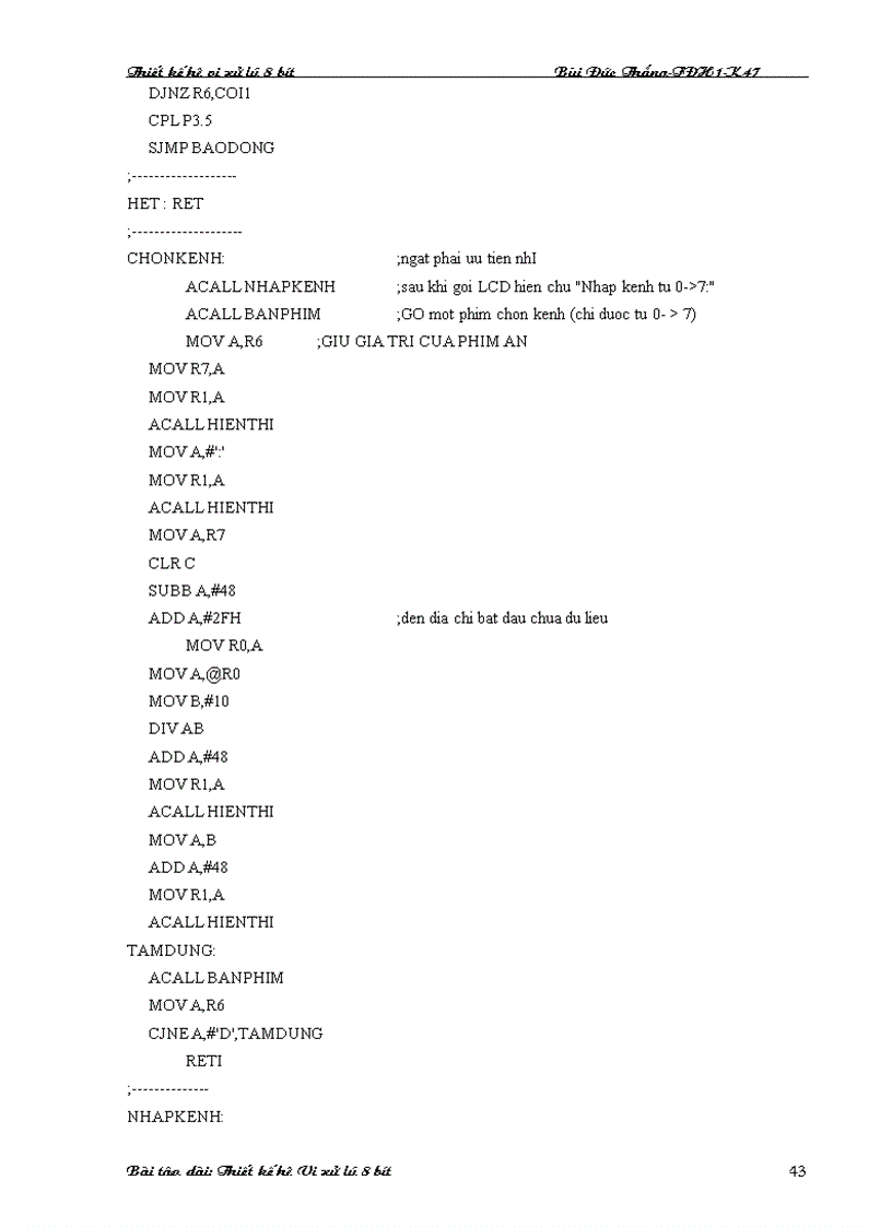 image for page Thiết kế hệ vi xử lý 8 bit