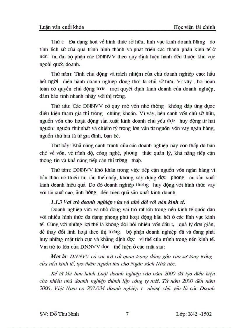 image for page Nâng cao hiệu quả hoạt động cho vay đối với doanh nghiệp vừa và nhỏ tại chi nhánh NHCT Hoàn Kiếm Thực trạng và giải pháp