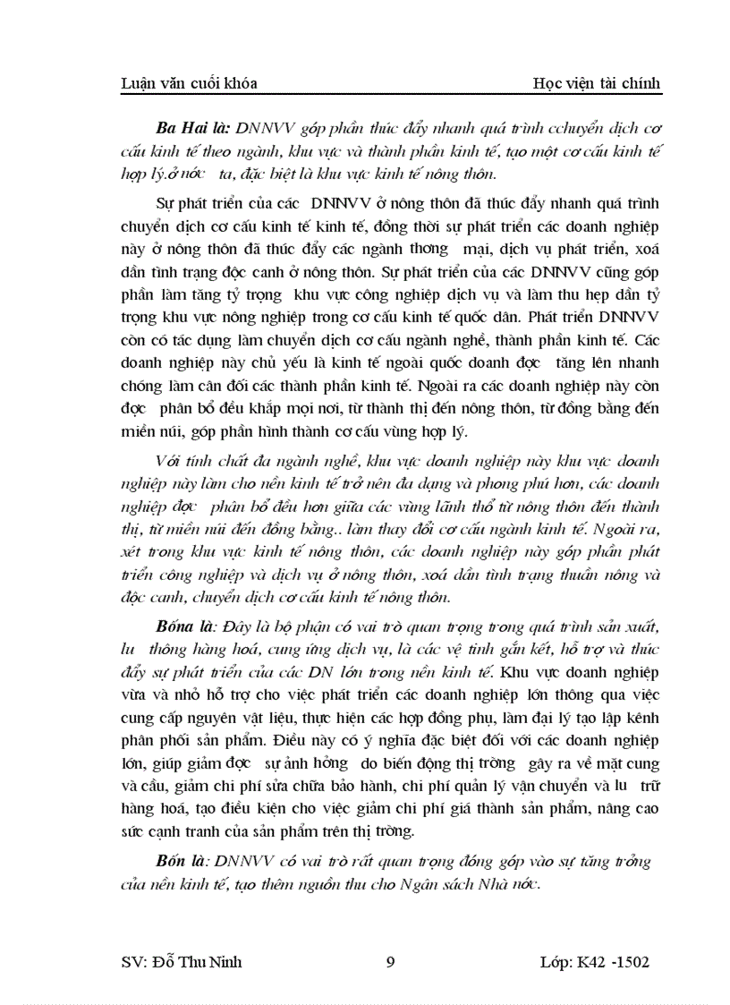 image for page Nâng cao hiệu quả hoạt động cho vay đối với doanh nghiệp vừa và nhỏ tại chi nhánh NHCT Hoàn Kiếm Thực trạng và giải pháp