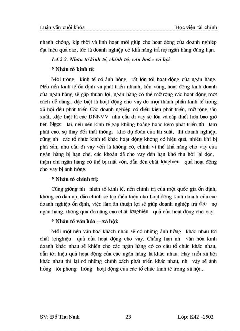 image for page Nâng cao hiệu quả hoạt động cho vay đối với doanh nghiệp vừa và nhỏ tại chi nhánh NHCT Hoàn Kiếm Thực trạng và giải pháp