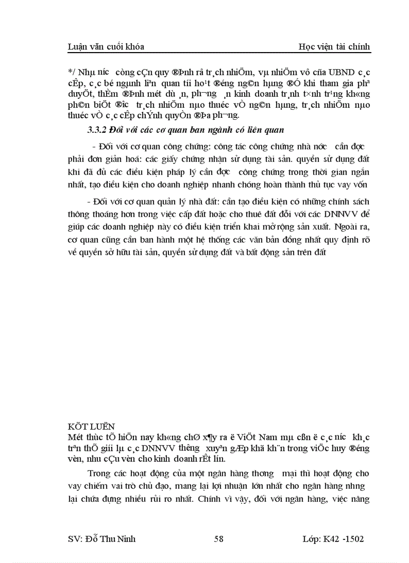 image for page Nâng cao hiệu quả hoạt động cho vay đối với doanh nghiệp vừa và nhỏ tại chi nhánh NHCT Hoàn Kiếm Thực trạng và giải pháp