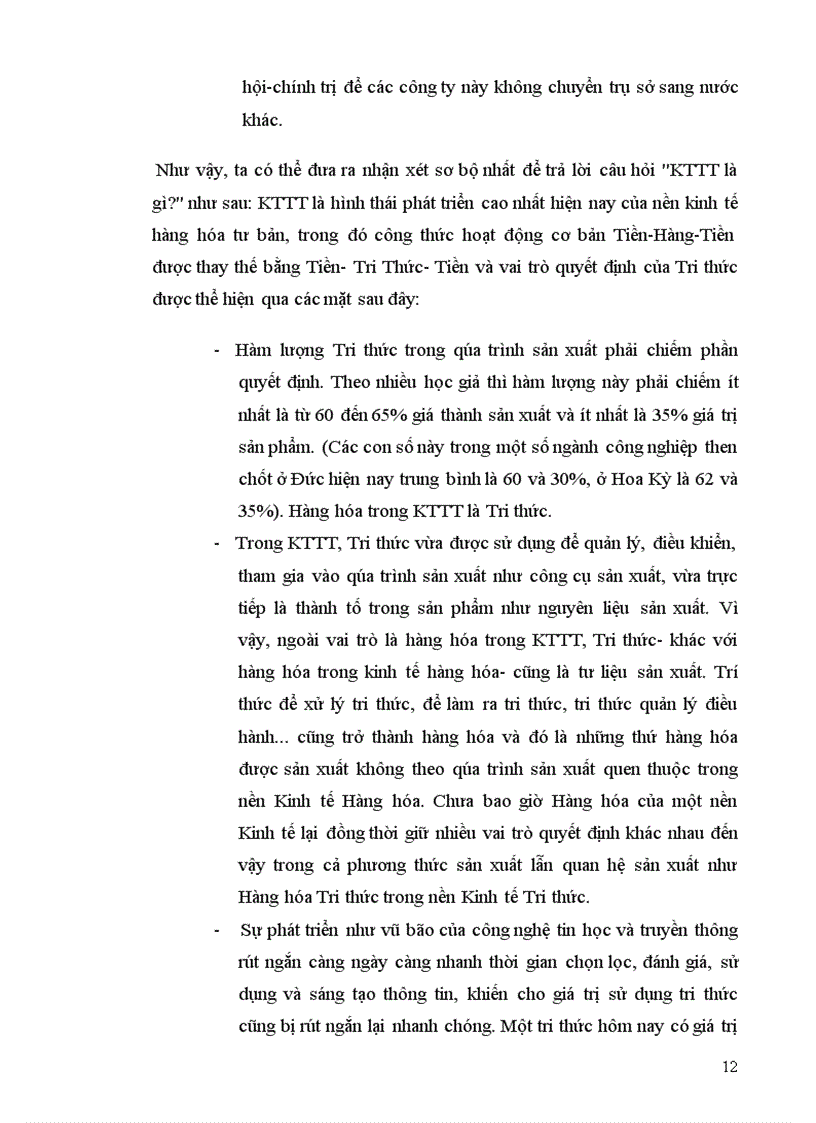 image for page Luận chứng vai trò của tri thức khoa học công nghệ với phát triển kinh tế