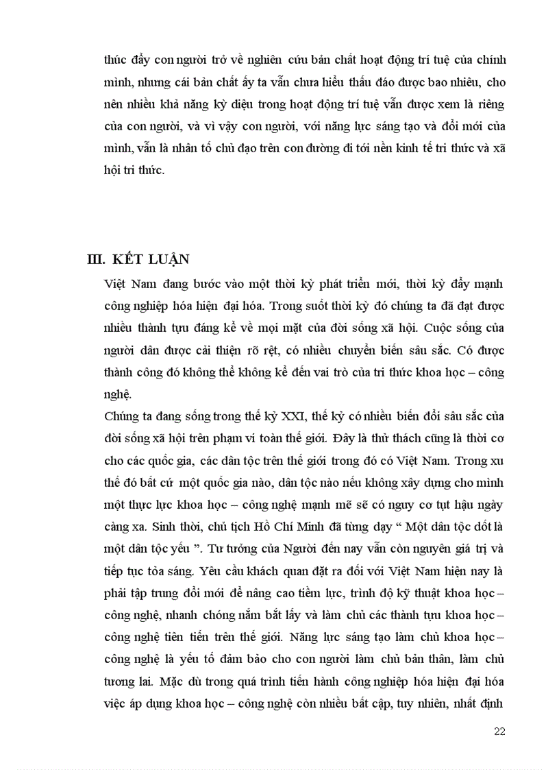 image for page Luận chứng vai trò của tri thức khoa học công nghệ với phát triển kinh tế