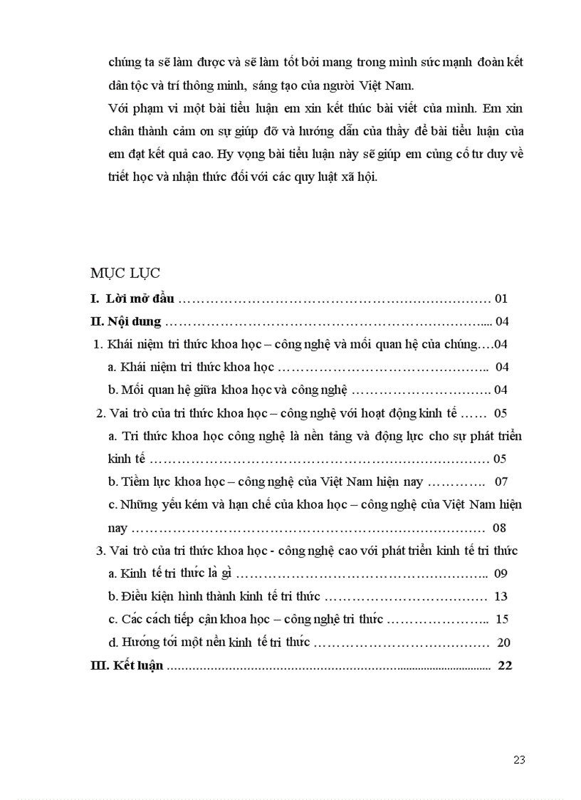 image for page Luận chứng vai trò của tri thức khoa học công nghệ với phát triển kinh tế