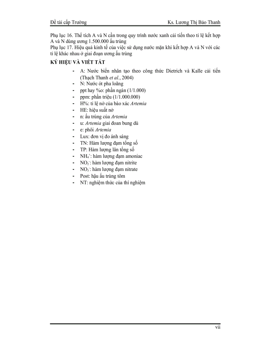 image for page Ứng dụng nước biển nhân tạo trong thực tiễn sản xuất giống tôm càng xanh Macrobrachium rosenbergii theo quy trình nước xanh cải tiến