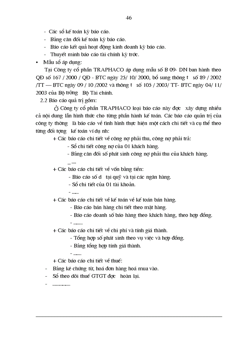 image for page Thực trạng tổ chức công tác kế toán tại Công ty CP TRAPHACO lt kiến tập gt