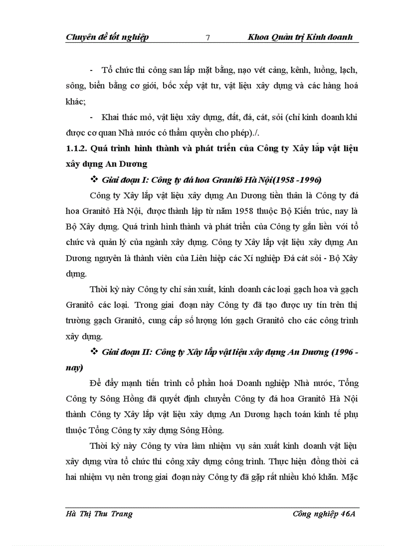 image for page Một số biện pháp nhằm hạ giá thành sản phẩm xây lắp tại Công ty Xây lắp vật liệu xây dựng An Dương