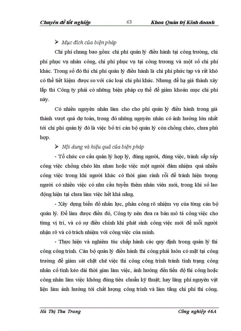image for page Một số biện pháp nhằm hạ giá thành sản phẩm xây lắp tại Công ty Xây lắp vật liệu xây dựng An Dương