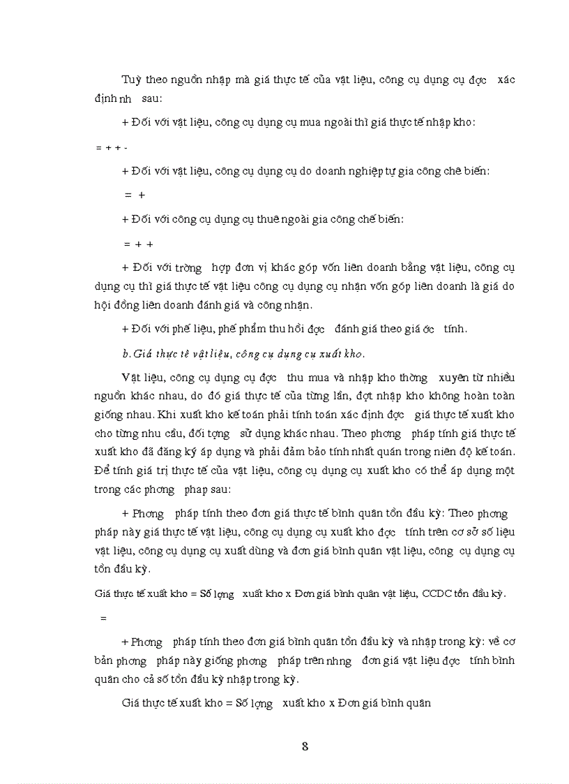 image for page Tổ chức công tác kế toán nguyên vật liệu công cụ dụng cụ ở Công ty Xây dựng số 34