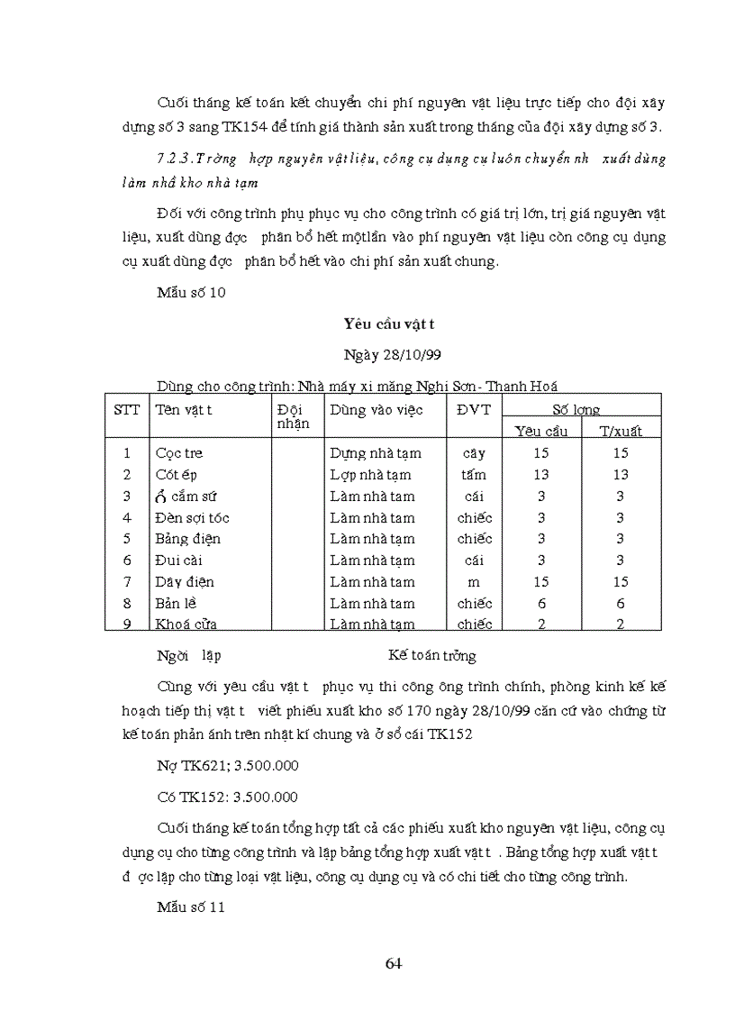 image for page Tổ chức công tác kế toán nguyên vật liệu công cụ dụng cụ ở Công ty Xây dựng số 34