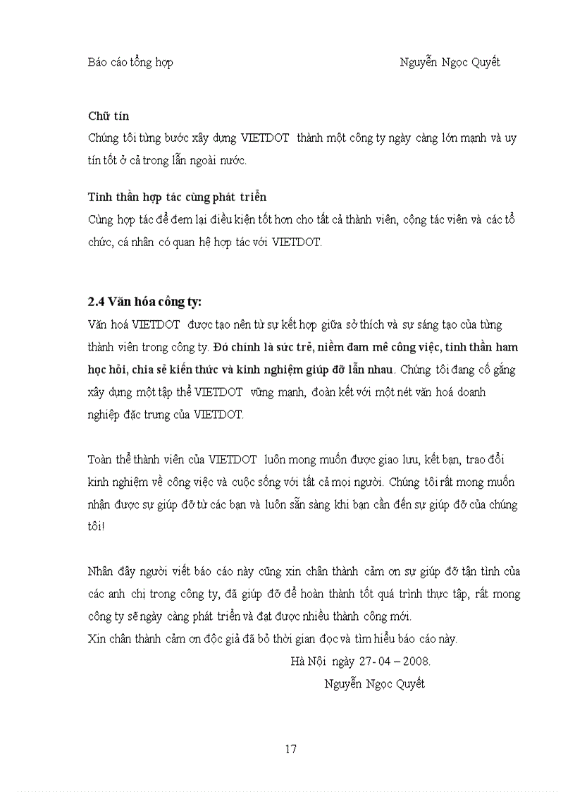 image for page Báo cáo thực tập tổng hợp website về mạng việc làm