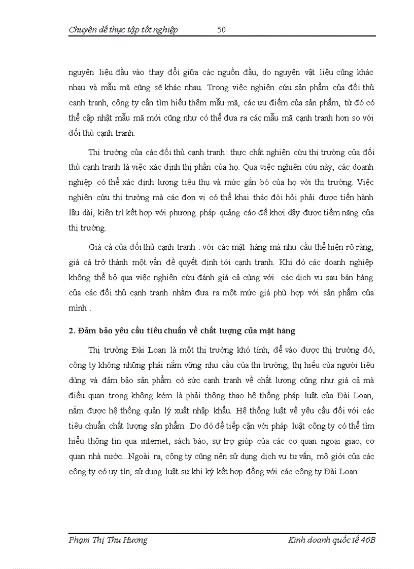 image for page Nghiên cứu thị trường Đài Loan phục vụ hoạt động xuất khẩu hàng đồ gỗ thủ công mỹ nghệ của Công ty PROCOM