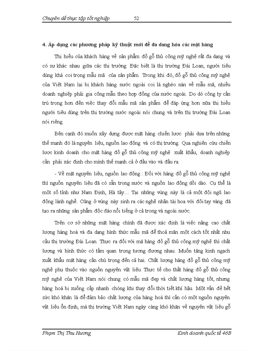 image for page Nghiên cứu thị trường Đài Loan phục vụ hoạt động xuất khẩu hàng đồ gỗ thủ công mỹ nghệ của Công ty PROCOM