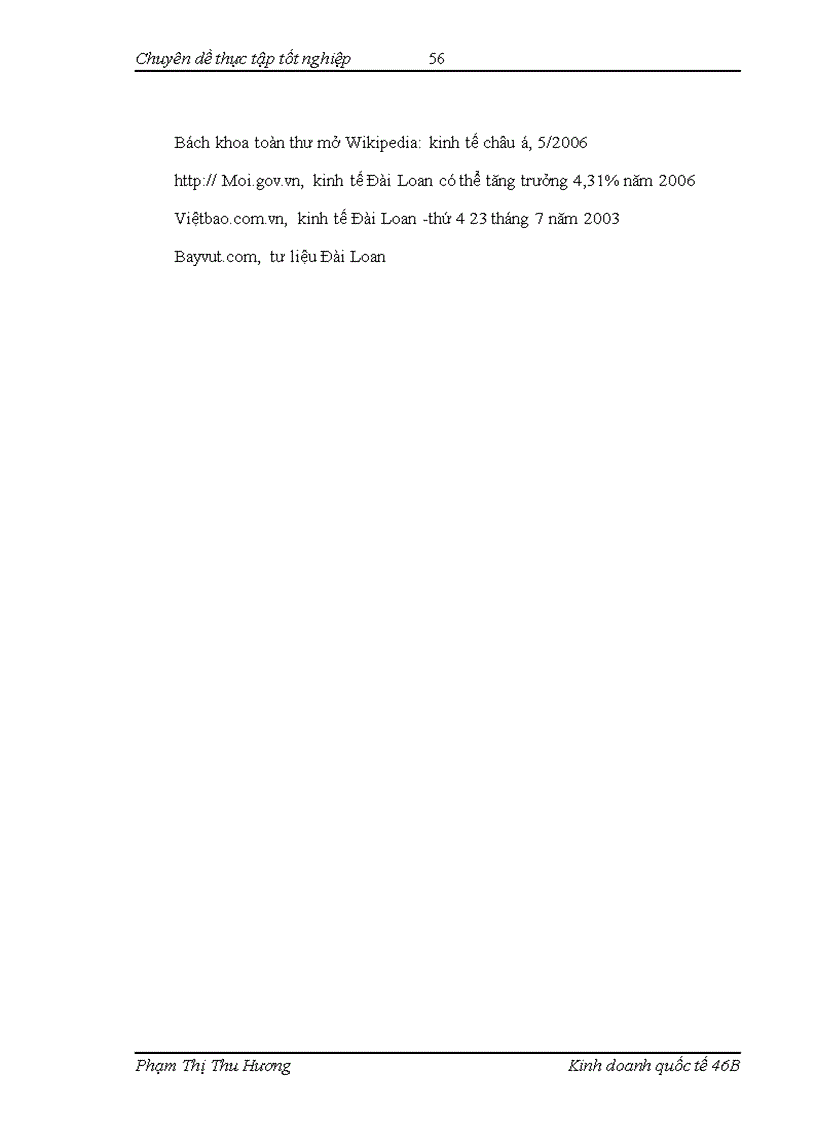 image for page Nghiên cứu thị trường Đài Loan phục vụ hoạt động xuất khẩu hàng đồ gỗ thủ công mỹ nghệ của Công ty PROCOM